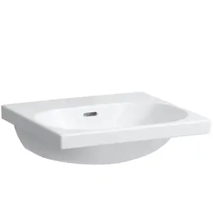 Laufen, Lavabo, Vasque à poser LUA 50x46cm m ÜL sans trou pour robinetterie blanc LCC (460 mm, 500 mm)