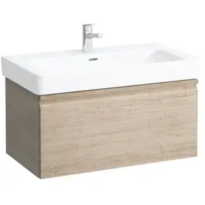 Laufen, Meuble sous-lavabo, Pro S Meuble sous-lavabo, 1 tiroir, pour lavabo H813965, 810x450x390mm, H483501096 pas cher