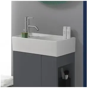 Laufen, Lavabo, Lave-mains KARTELL 460x280mm Accoudoir gauche o ÜL 1 H... pas cher