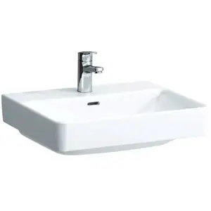 Comparateur de prix : Laufen Pro S - Wastafel, 60x47 cm, met 1 kraangat, wit H8169630001041