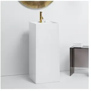 Laufen, Lavabo, Lavabo KARTELL 375x435x900mm pose libre o ÜL 1 HL-A bl... pas cher