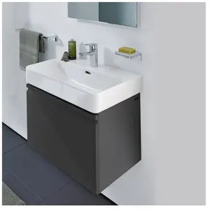 Laufen, Meuble sous-lavabo, Meuble sous-vasque PRO S PRO S 520x390x450mm 1 tiroir graphite (520 x 450 x 390 mm) pas cher