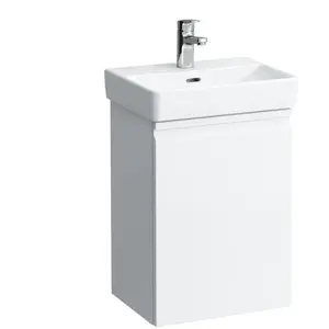 Laufen, Meuble sous-lavabo, Meuble sous-lavabo PRO S 415x580x320mm charnière à gauche graphite (415 x 320 x 580 mm) pas cher