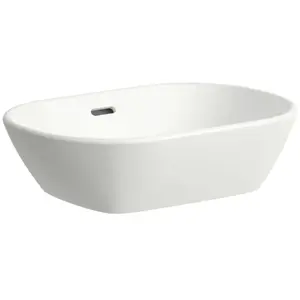 Laufen Lua Vasque, 50x35 cm, avec trop-plein, blanc H8120830001091 pas cher