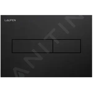 Laufen INEO - Bedieningsplaat, mat zwart H9001117160001 pas cher