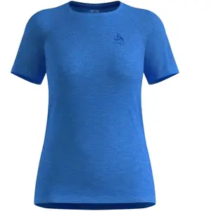Odlo, Femmes, T-shirt fonctionnel, Essential Seamless (XS), Bleu, XS
