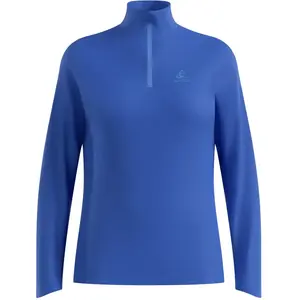 Odlo Odlo Midlayer Essential 1/2 Zip BLAUW - Maat S