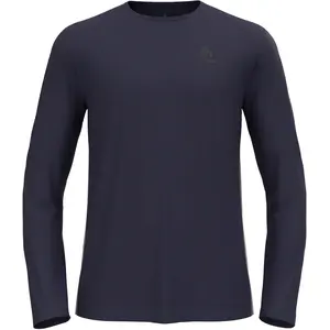Odlo, Hommes, T-shirt fonctionnel, Zeroweight Chill-Tec Langarm-Laufshirt 2.0 (XXL), Noir, XXL