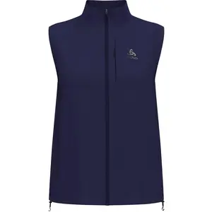 Odlo, Femmes, Gilets, Zeroweight Vest, Bleu, (L)Vendu pargalaxus