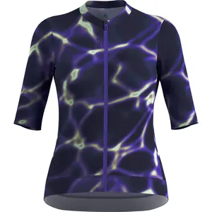 Odlo, Femmes, Maillot de cyclisme, Zeroweight Pro Print (L), Multicolore, LVendu pargalaxus