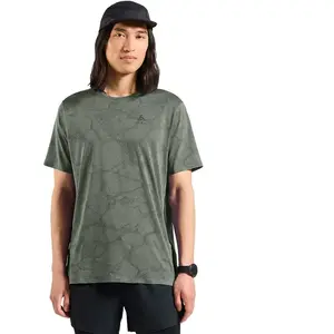 Odlo T-shirt à Manches Courtes Zeroweight Engineered Chill-tec pas cher