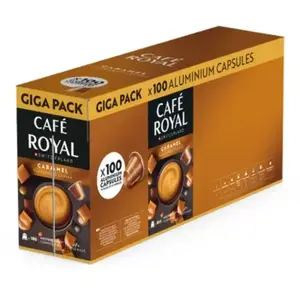 Capsules CAFE ROYAL Caramel x100 pas cher