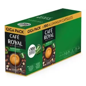 Capsules CAFE ROYAL Noisette x100 pas cher