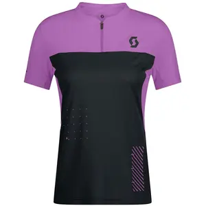 Scott Maillot à Manches Courtes Trail Vertic Zip pas cher
