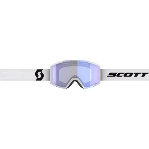 Scott Shield skibril wit/zwart - lenscategorie S1 pas cher