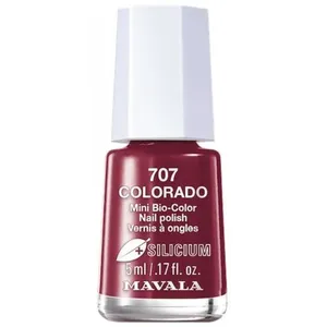 Mavala Mini Bio-Color Vernis à Ongles + Silicium 707 Colorado | 5 ml pas cher