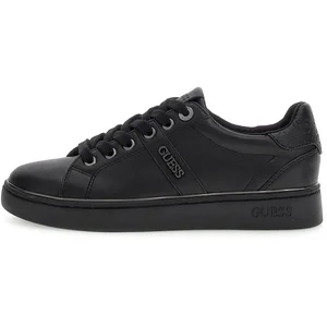 Lage Sneakers Guess BRITZ Zwart pas cher