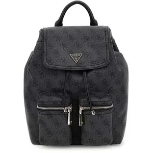GUESS Sac à dos de loisirs gris foncé noir pour femme - Manhattan II F... pas cher