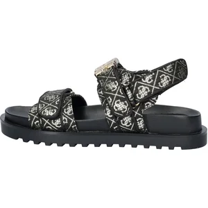 Guess Guess Fabelis 4g Logo Femme Sandals De Marche Noir - 37 pas cher