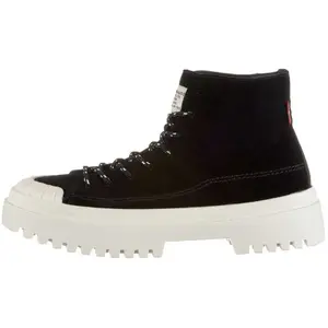 Levi´s Footwear Levi's Patton S, Sneakers Femme, Regular Black, 37 EU pas cher