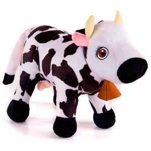 La Granja de Zenón bandai - peluche avec son zenon farm cow lola -94502-94502 pas cher