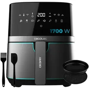 Friteuse dietetique sans huile Cecotec 5,5 L Cecofry Full InoxBlack 55... pas cher