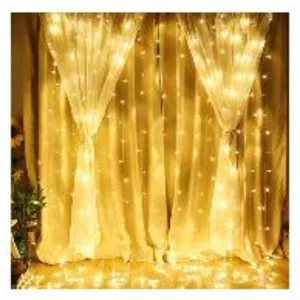 Shining House - Rideau lumineux 3 x 3 m, rideau lumineux intérieur 300... pas cher