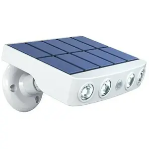 LNTYQ Lampe solaire extérieur étanche orientable avec détecteur de mou... pas cher
