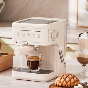 PRUMYA Machine À Café Expresso 20 Bar Avec Mousseur À Lait Réservoir T... pas cher