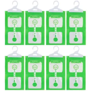 LAMPE DU PARFUMEUR Sac Déshumidificateur Armoire, Sachets De 8 X 100G, Sac Déshumidification Suspendu Anti-Moisissure, Effaces Moisture Set, Sachet pas cher