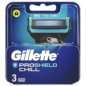 Gillette Chargeur Fusion Proshield Chill 3 recharges pas cher