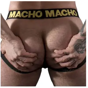 MACHO UNDERWEAR | Macho - Mx25ac Jock Yellow L | Man Sexy Underwear | Erotische Heren Ondergoed pas cher