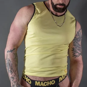 MACHO UNDERWEAR | Macho Yellow T-shirt L/xl pas cher
