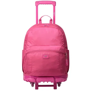 TOTTO, Sac à dos scolaire à roulettes rose-Trik L unisexe adulte, taille unique, bleu, taille unique pas cher