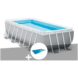 Piscine tubulaire - INTEX - Prism Frame - Rectangulaire - 4,88 x 2,44 ... pas cher