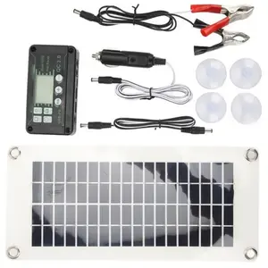 Panneau solaire RV 30W - V BESTLIFE - Polysilicon PET - Contrôleur 50A... pas cher
