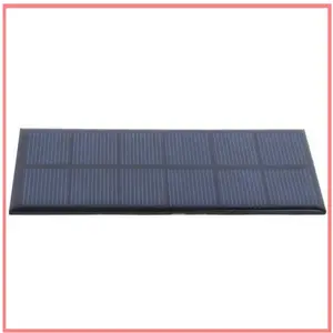 HURRISE 1W 3V Panneau solaire portable Chargeur de bricolage en silici...