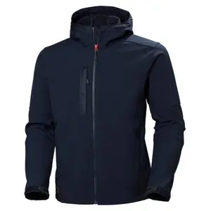 Helly Hansen Kensington Softshell Werkjas Capuchon Donkerblauw pas cher