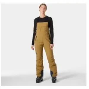 Pantalon de ski à bretelles femme Helly Hansen Legendary Marron XS pas cher