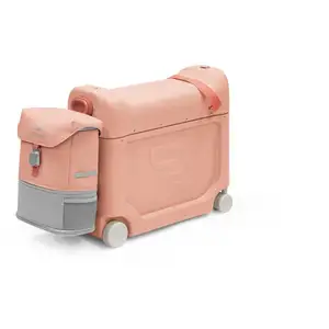 Stokke JetKids Reispakket, Coral Pink - Met BedBox Ride-On koffer en rugzak - Voor kinderen van 2-7 Jaar (tot 35 kg) pas cher