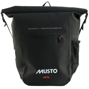 MUSTO sportrugzak rugzak Waterproof Backpack 40L Black zwart