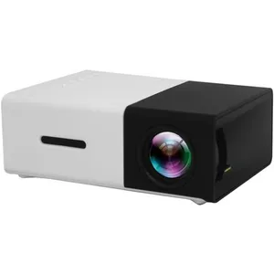 BYTELIKE Mini projecteur - Projecteur FHD 1080P Mini projecteur à effets 3D pour téléphone portable à courte distance (QHD, 3D) pas cher