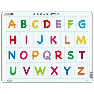 Larsen Puzzle Cadre - ABC Alphabet LS1326 pas cher