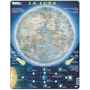 Larsen Puzzle Cadre - La Lune (en Italien) SS5-IT pas cher