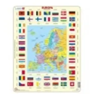 Larsen Puzzle Cadre - Europa (en Hollandais) KL1-NL