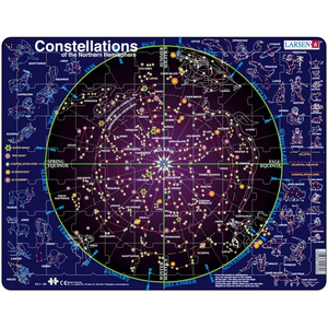 Larsen Puzzle Cadre - Carte des Constellations (en Anglais) SS2-GB pas cher