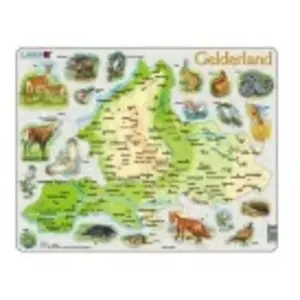 Larsen Legpuzzel Maxi Gelderland Junior - Karton - 61 Stukjes pas cher