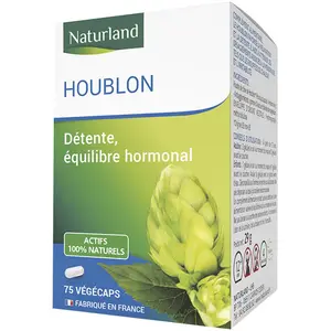 Naturland Houblon 75 végécaps pas cher