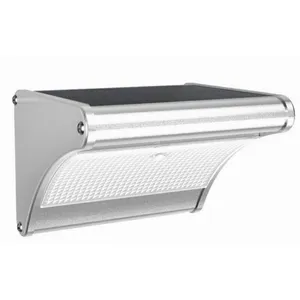 LABLANC Lampe solaire led, boîtier en aluminium, extérieur étanche, détection de mouvement radar, convient pour porche, jardin, terrasse, garage pas cher