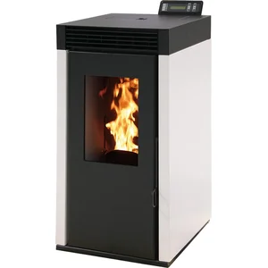 Interstoves Marina 8kW pelletkachel - Wit pas cher
